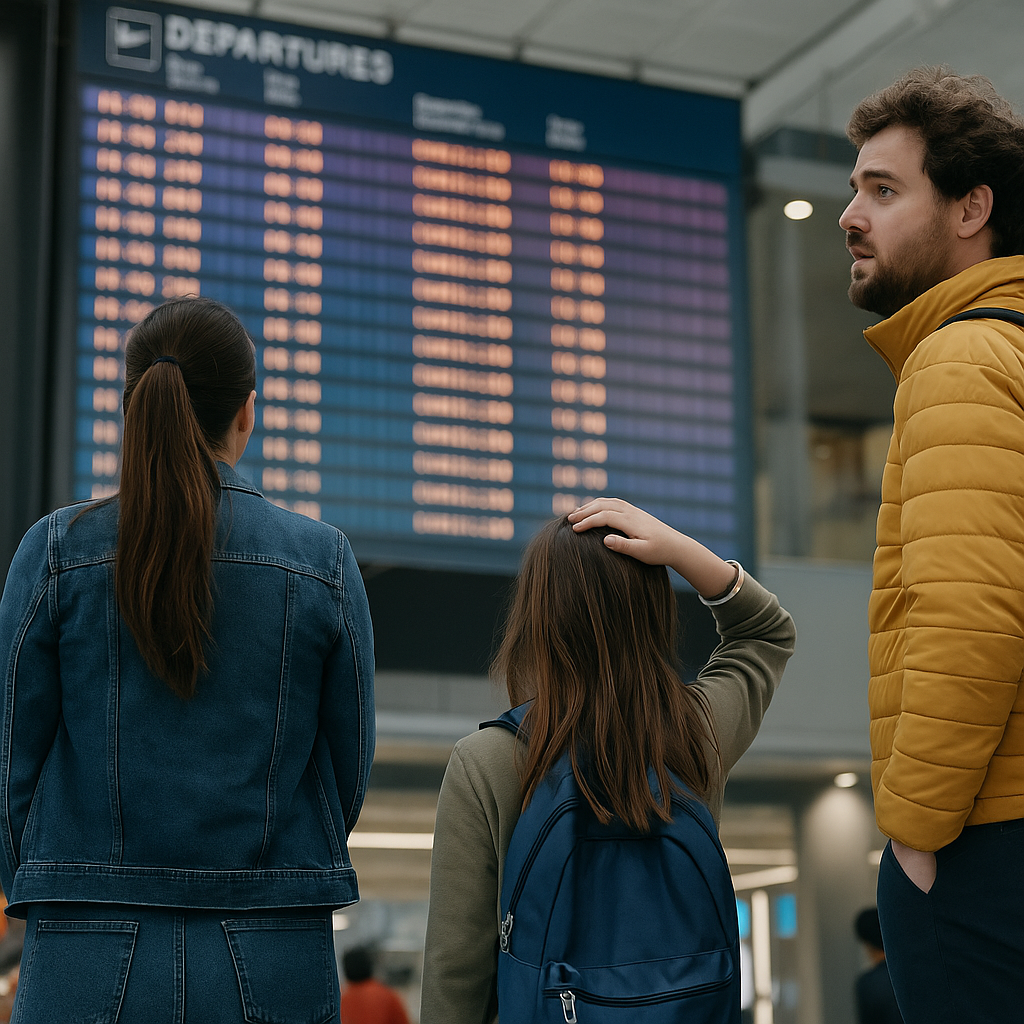 Aeroporto e voos cancelados
